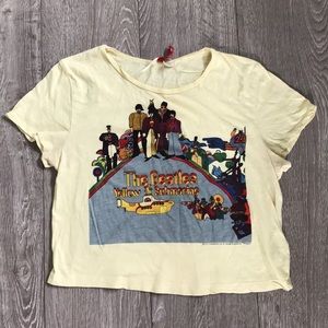 Beatles crop top